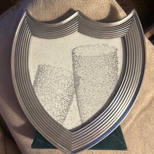 Rare Vintage 1990s Elias Artmetal Cuvée Dom Perignon Pewter Frame